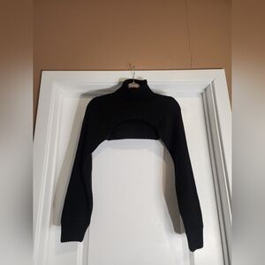 H&M Black Ribbed Sweater